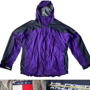 Tommy Hilfiger Purple and Orange Utility Jacket